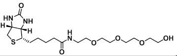 CAS号：1778736-18-7,Biotin-PEG4-OH,生物素-四聚乙二醇-醇