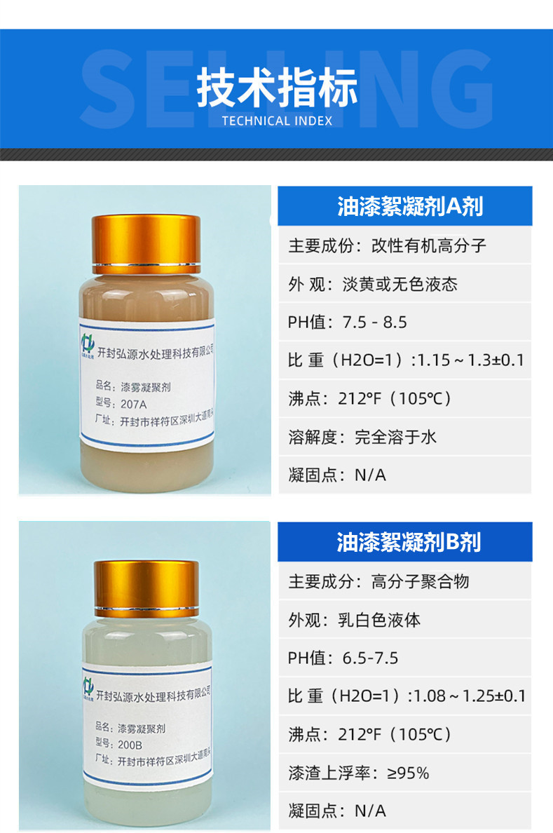 油漆污水處理劑 漆霧絮凝劑