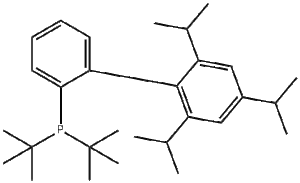 2-二-叔丁膦基-2',4',6'-三异丙基联苯 产品图片