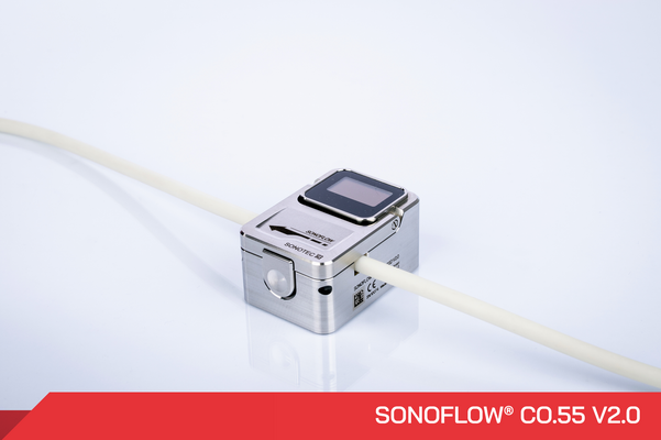 Sonotec超声波外夹式流量计sonoflow®co55用于实验室品牌：sonotec 盖德化工网 0051