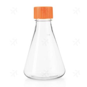 一斗 透气盖三角细胞摇瓶125mL PC材质 独立包装 方便易用 无热源无内毒素