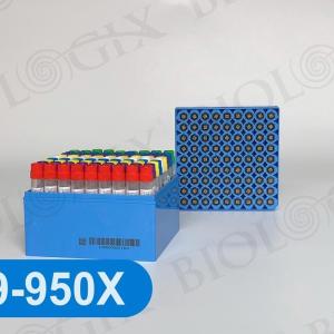Biologix巴罗克 5ml外旋冻存管（带紫色管盖）三码合一+81格冻存盒 6袋/盒2盒/箱 89-9505