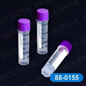 Biologix巴罗克 无码冻存管1.5ml，伽马射线灭菌；无内毒素和细胞毒素，无DNA酶、RNA酶和人类88-0151