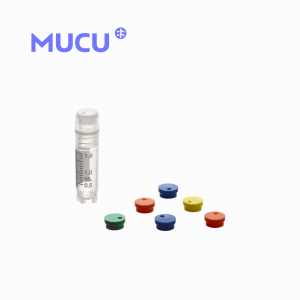 MUCU  3.0ml内旋可立冻存管 管盖一体蓝盖 耐高温高压 可反复冻融