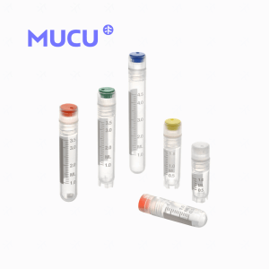 MUCU  4.0ml外旋可立 蓝盖管盖一体 灭菌款PP材质 耐高温高压 可反复冻融