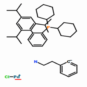 甲烷磺酸(2-二环己基膦基-2',4',6'-三-异丙基-1,1'-联苯基)(2'-氨基-1,1'-联苯-2-基)钯(I
