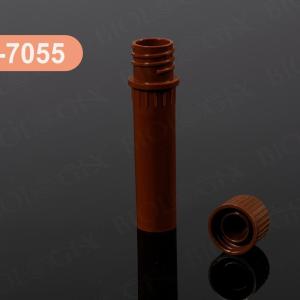 81-7055 巴罗克 棕色冷冻管 医疗级聚丙烯 可反复冻融 管型适配 1 英寸 /2 英寸冻存盒