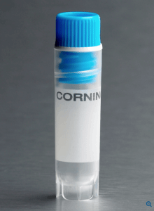 康宁Corning  431418小瓶低温2ml圆形自立带附件冷冻管蓝色盖 样品冻存管50个/包10包/箱