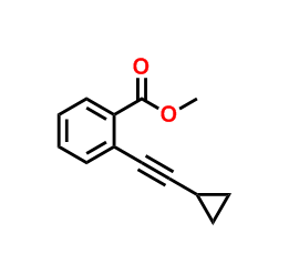 2-(2-环丙基乙炔基)苯甲酸甲酯 CAS号:1357469-11-4科研专用 质量保证 高校及研究所 先发后付