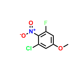 1-氯-3-氟-5-甲氧基-2-硝基苯 CAS号:2384936-24-5科研专用 质量保证 高校及研究所 先发后付