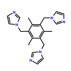 1,1',1‘'-((2,4,6-三甲基苯-1,3,5-三基)三(亚甲基))三(1H-咪唑CAS220593-43-1