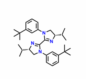 联咪唑啉配体 (4S,4'S)-1,1'-双(3-(叔丁基)苯基)-4,4'-二异丙基-4,4',5,5'-四氢-1H,1'H-2,2'-联咪唑 CAS号:2374958-80-0科研专用 质量保证 高校及研究所 先发后付