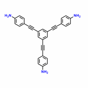 1,3,5-三(2'-(4''-胺基苯基)乙炔)苯 CAS号:326002-91-9 优势供应 高校研究所先发后付