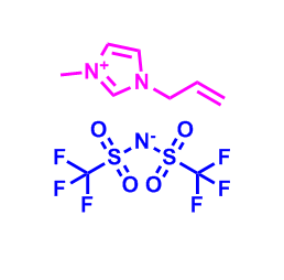 1-烯丙基-3-甲基咪唑双(三氟甲烷磺酰)亚胺盐 CAS号:655249-87-9科研专用 质量保证 高校及研究所 先发后付