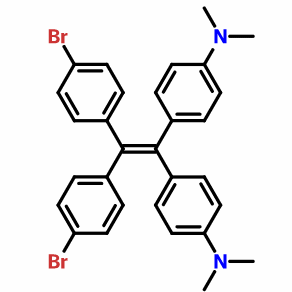 [1,1-二(4-N,N-二甲基苯基)-2,2-二(4-溴苯基)]乙烯CAS号:1679332-02-5实验室直供