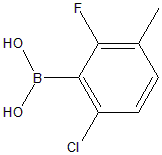 2-氯-6-氟-5-甲基苯硼酸