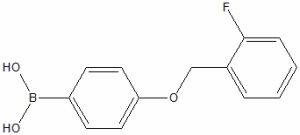 4-(2'-氟苄氧基)苯基硼酸 产品图片