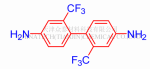 2,2'-二(三氟甲基)-(1,1'-二苯基)-4,4'-二胺 TFMB/TFDB Cas no.341-58-2 产品图片