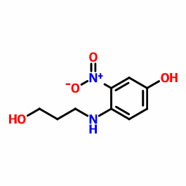 3-硝基-4-(2-羟丙氨基)苯酚 CAS:92952-81-3