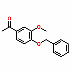 4-苄氧基-3-甲氧基苯乙酮  CAS号：1835-11-6