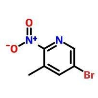 2-硝基-3-甲基-5-溴吡啶  CAS号：114042-02-3