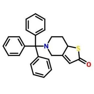 5-三苯甲基-5,6,7,7a-四氢噻吩[3,2-c]吡啶-2(4H)-酮 CAS:109904-26-9