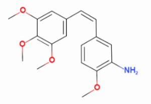 (Z)-3, 4, 5, 4'-四甲氧基-3'-氨基二苯乙烯 CAS:162705-07-9  杰克斯JACS 现货
