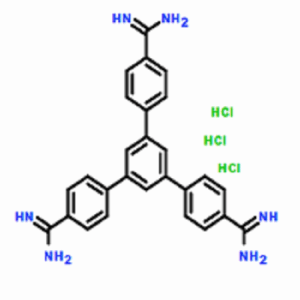 5'-(4-氨基甲酰苯基)-[1,1':3',1'-三联苯基]-4,4'-二(羧肟酰胺)三盐酸盐