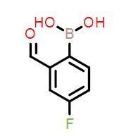 4-氟-2-醛基苯硼酸 CAS:825644-26-6