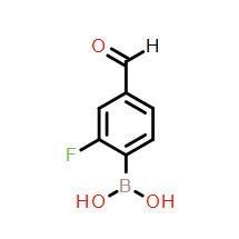 2-氟-4-甲酰基苯硼酸CAS:871126-22-6