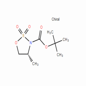3-(叔丁氧羰基)-(R)-4-甲基-1,2,3-氧代噻唑烷2,2-二氧化物，CAS:454248-53-4，常备现货，科研产品，高校研究所 先发后付