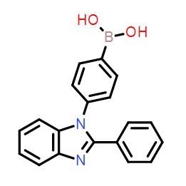 4-(2-苯基-1H-苯并咪唑-1-基)苯硼酸CAS号:867044-33-5