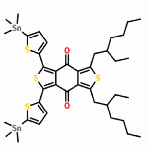 1,3-双(2-乙基己基)-5,7-双(5-(三甲基锡基)噻吩基)苯并[1,2-c:4,5-c']二噻吩-4,8-二酮，CAS:2111948-40-2，现货供应，科研产品，高校研究所 先发后付