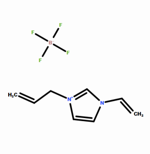 3-乙烯基-1-(2-丙烯-1-基)-1H-咪唑四氟硼酸鹽；1-烯丙基-3-乙烯基咪唑四氟硼酸鹽；CAS：  936030-54-5 （大小包裝均可、質量保證，助力科研， 高校及研究所支持貨到付款）