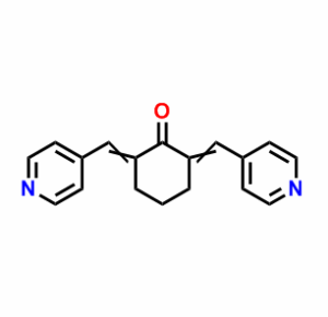 (2E,6E)-2,6-二(4-吡啶基亚甲基)环己酮 CAS号:871361-88-5 实验室现货 高校研究所先发后付