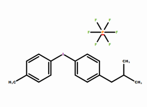 4-異丁基苯基-4'-甲基苯基碘六氟磷酸鹽  344562-80-7