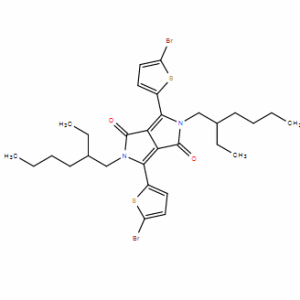 3,6-双(5-溴-2-噻吩基)-2,5-双(2-乙基己基)-2,5-二氢吡咯并[3,4-C]吡咯-1,4-二酮