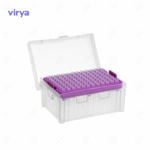 Virya Vitip移液器盒装灭菌滤芯吸头10μl透明枪头适配主流移液器 产品图片