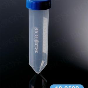巴罗克50ml圆锥底平盖离心管 可书写或标签标记无RNase、无DNase非灭菌 10-9850