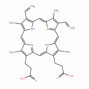 原卟啉，CAS:553-12-8，常备现货，科研产品