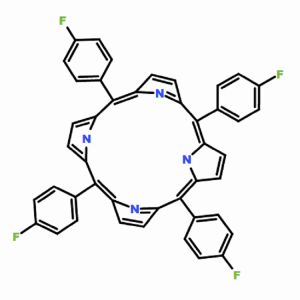 5,10,15,20-四(4-氟苯基)-21H,23H-卟啉，CAS:37095-43-5,现货供应，可分装，高校研究所 先发后付