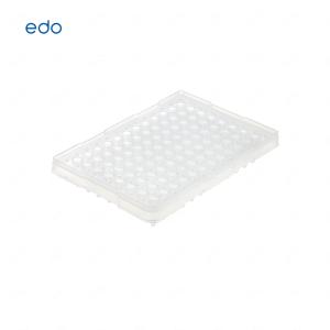 EDO 0.1mL 96孔PCR板半裙边透明反应板 可高温高压灭菌 适配ABI 1352040