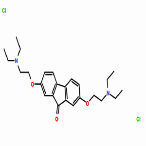 2,7-双(2-(二乙氨基)乙氧基)-9H-芴-9-酮二盐酸盐，CAS:27591-69-1，现货供应，按需分装，高校研究所 先发后付 