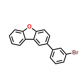 2-(3-溴苯基)二苯并呋喃 CAS号:1084334-27-9科研专用 质量保证 高校及研究所支持货到付款