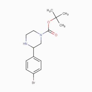 3-(4-溴苯基)哌嗪-1-羧酸叔丁酯，CAS号：886767-69-7  高校及研究所，先发后付，质量保证！！！