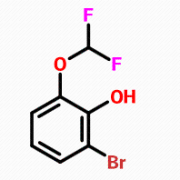 2-溴-6-(二-氟甲氧基)苯酚CAS：1261509-39-0