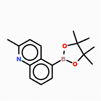 2-甲基-5-(4,4,5,5-四甲基-1,3,2-二氧硼杂环戊烷-2-基)喹啉CAS876922-75-7；现货直销
