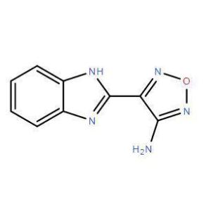 4-(1H-苯并[d]咪唑-2-基)-1,2,5-恶二唑-3-胺 CAS：332026-86-5 现货供应 