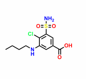 苯甲酸,3-(氨基磺酰基)-5-(丁基氨基)-4-氯- CAS号:22893-29-4科研专用 质量保证 高校及研究所支持货到付款