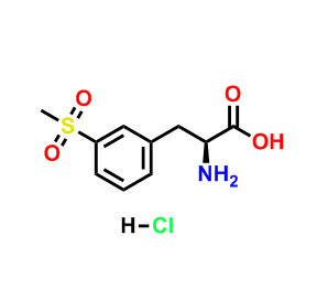 (S)-2-氨基-3-(3-甲砜基-苯基)-丙酸盐酸盐 CAS号:2177264-60-5科研专用 质量保证 高校及研究所支持货到付款